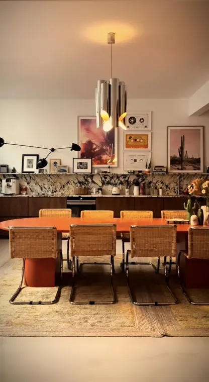 Sala da pranzo: le idee — con Chaise MR