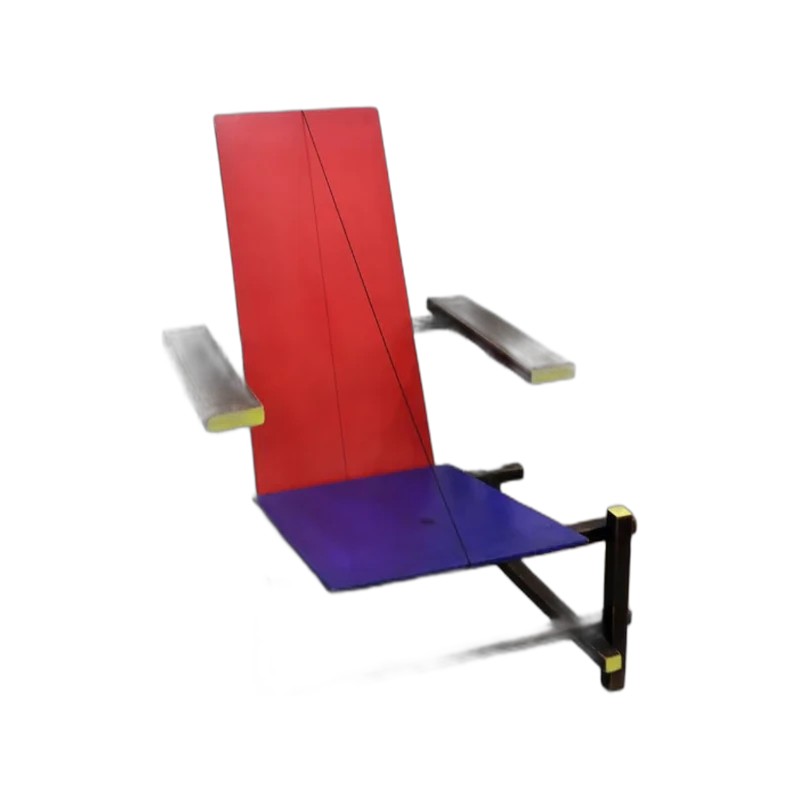 Fauteuil Red and Blue